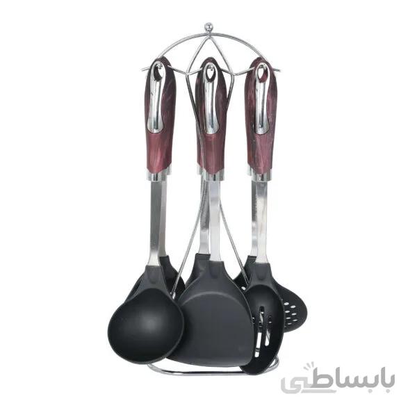سرویس کفگیر و ملاقه لایف اسمایل مدل Tool 16 ا Lifesmile Tool-16 Kitchen Tools Set