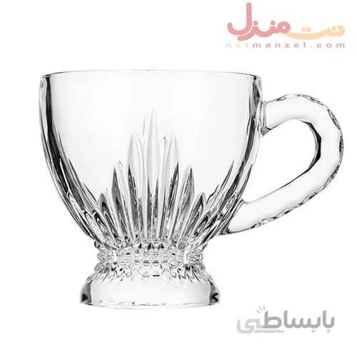 ست فنجان کریستال ایرنا طرح دانوب