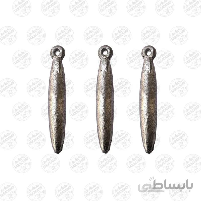 سرب ماهیگیری 66 گرم بسته 3 عددی