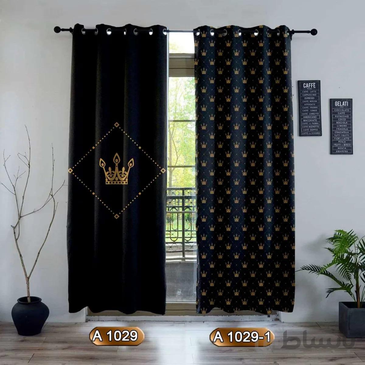 پرده چاپی طرح مدرن کد a1029 a1029 1