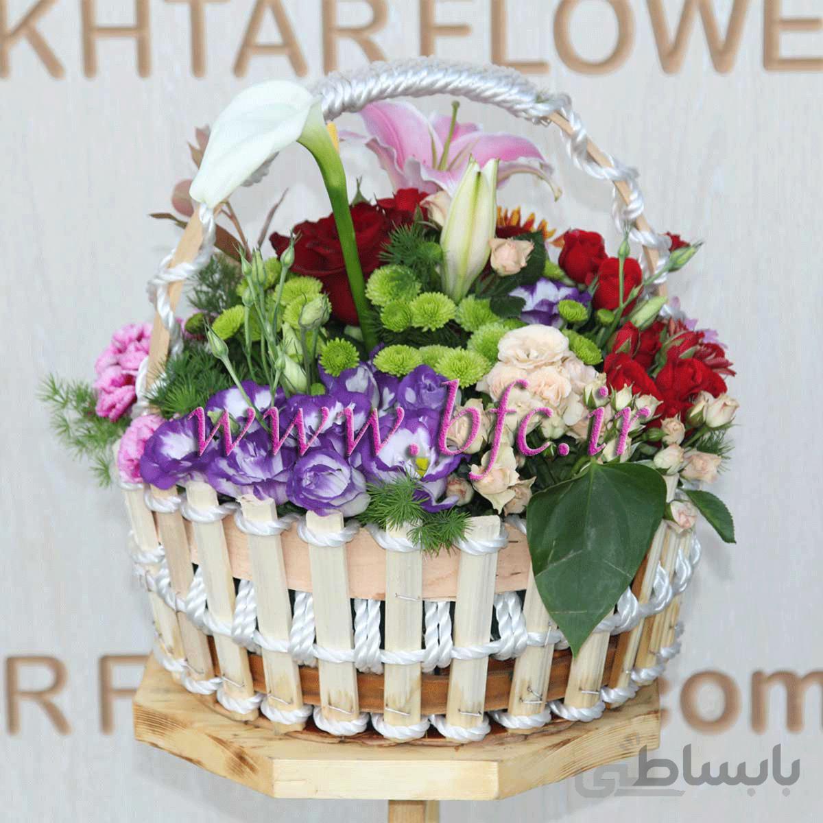 سبد گل بهاره کد 1079752