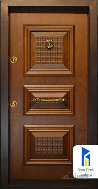 درب ضد سرقت لوکس سه قاب SD137