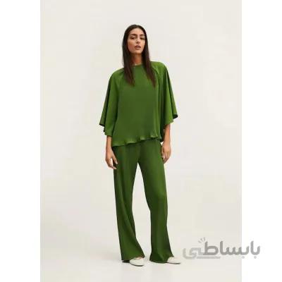شلوار زنانه مانگو مدل 27061100-PLAS-A-LM