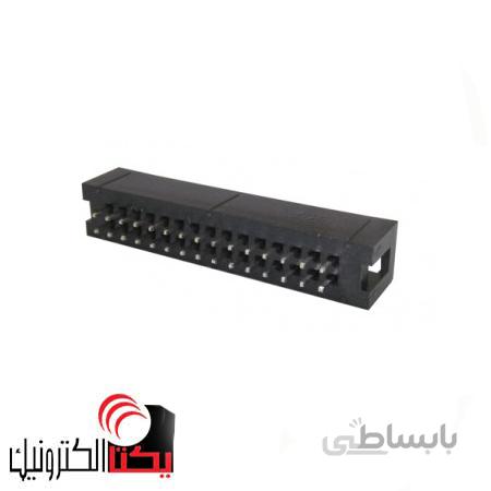 باکس هدر30 پین نری صاف 2.00 میلیمتر
