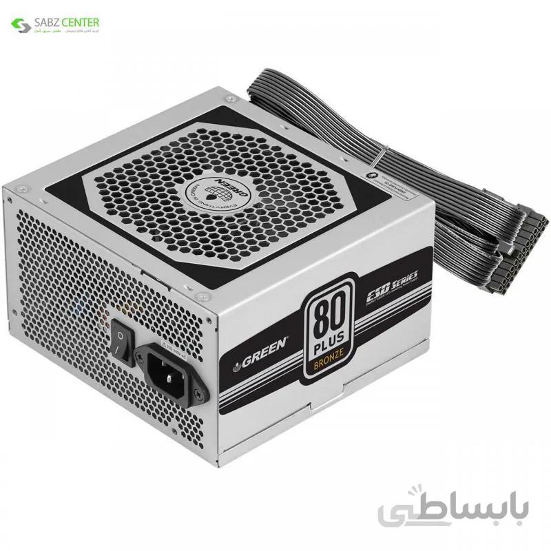 منبع تغذیه کامپیوتر گرین GP330A-ESD ا Green GP330A-ESD Computer Power Supply