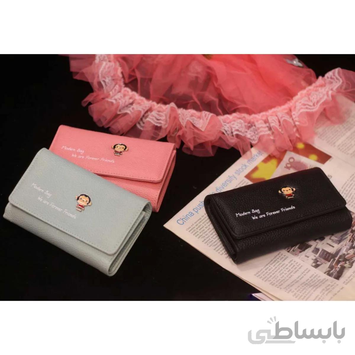 کیف پول زنانه فانتزی کد 802