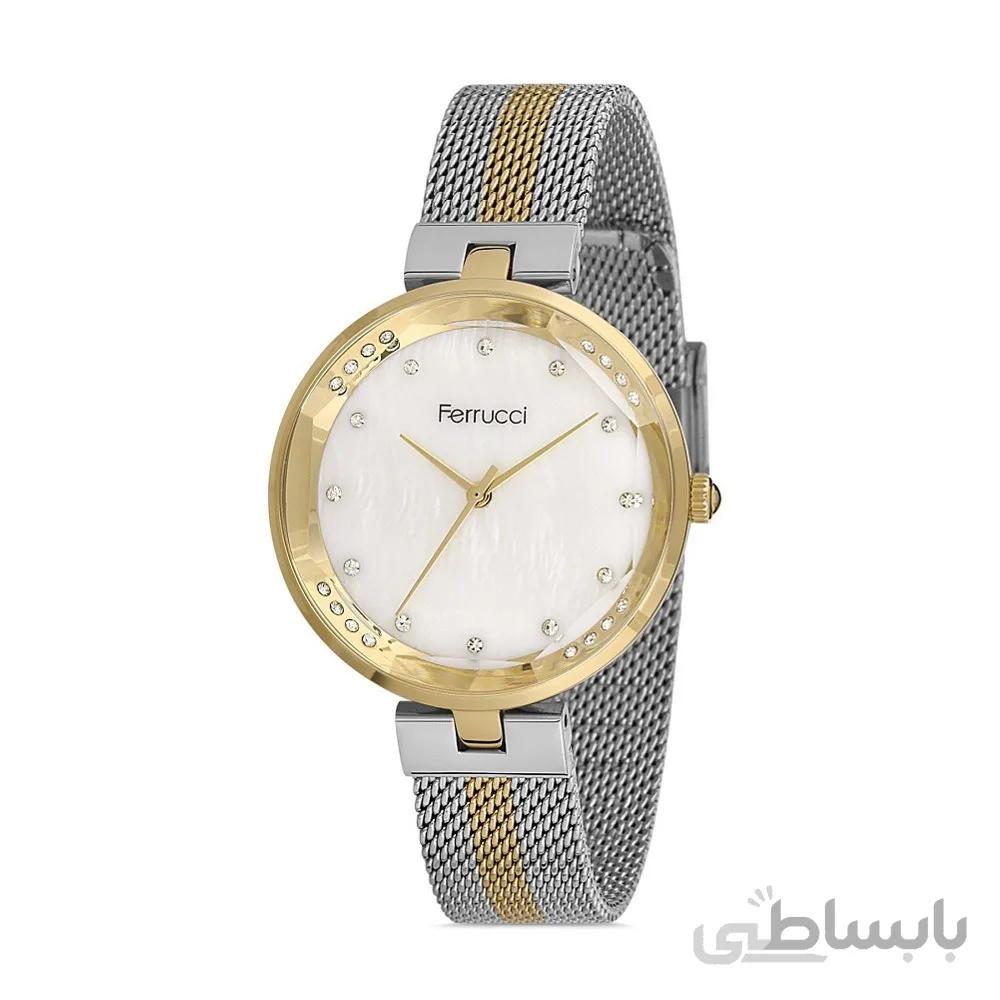 ساعت مچی عقربه ای زنانه برند فروچی Ferrucci مدل FC 13917M.05