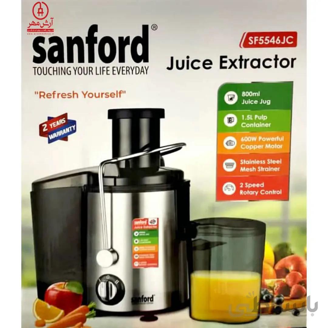 ابمیوه گیری تک کاره سانفورد مدل SF5546JC ا JUICE EXTETACTOR 600W Sanford SF5546JC