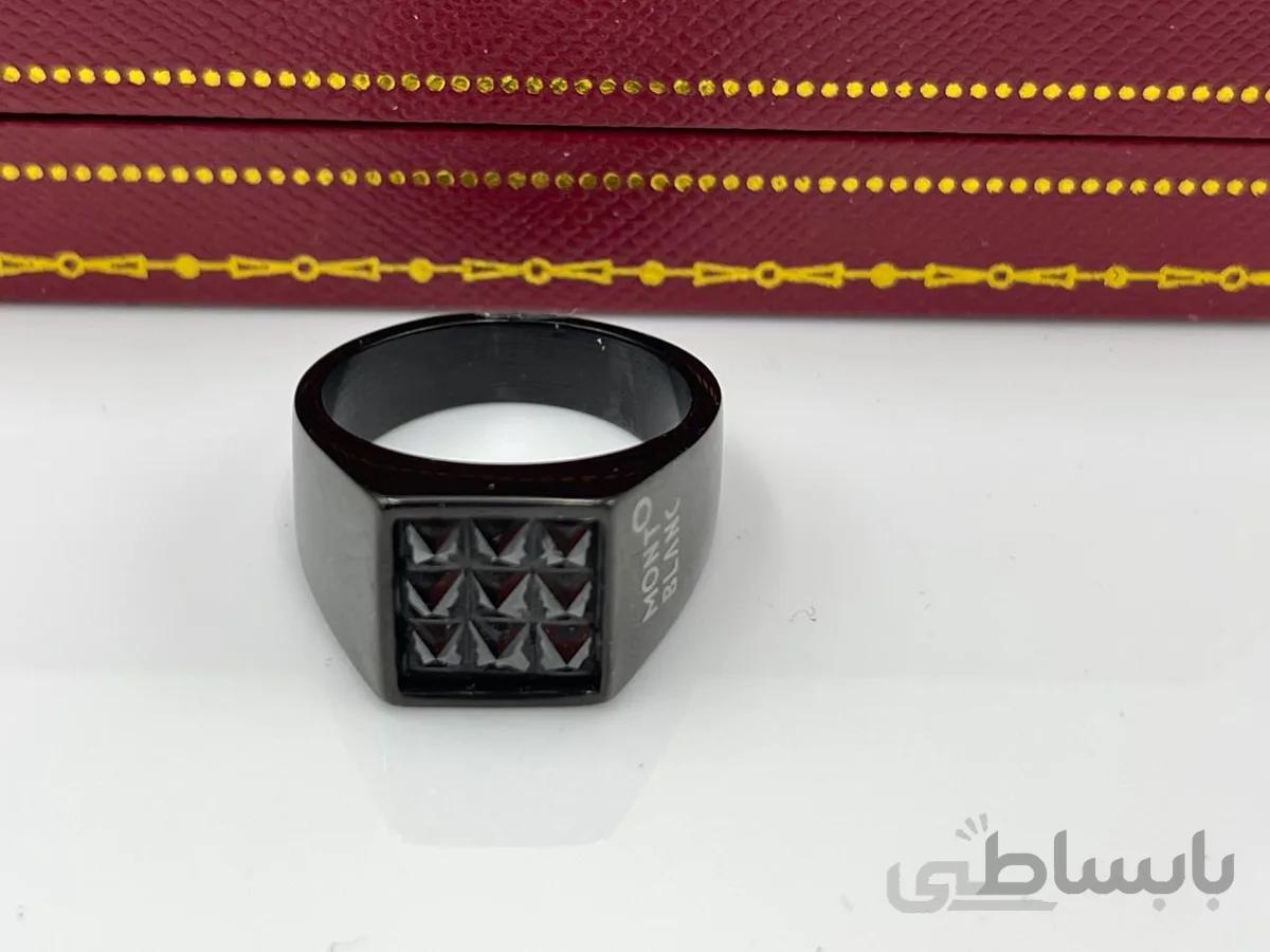 انگشتر مونت بلنک مشکی