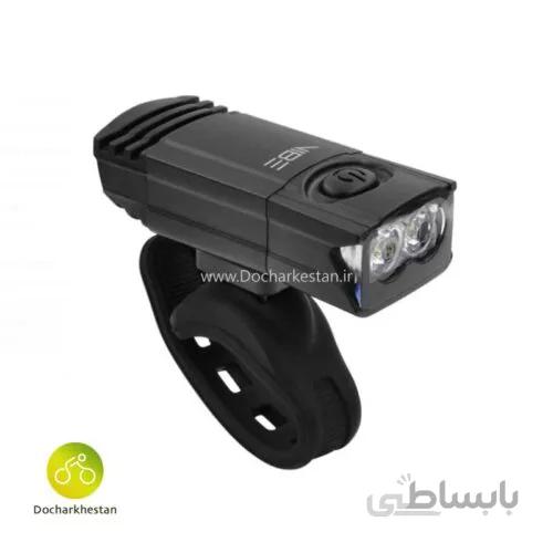 چراغ شارژی جلو دوچرخه وایب ۱۲۰ لومن مدل ۰۲۸۰