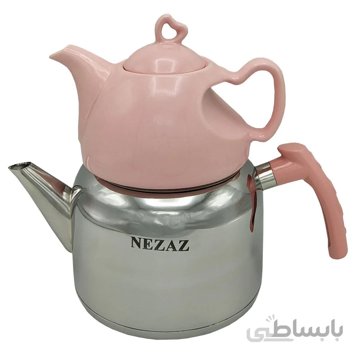 ست کتری و قوری طرح قلبی نزاز کد 2402