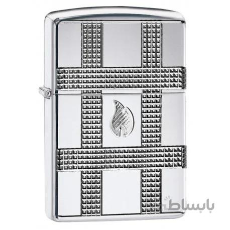 فندک اصل زیپو مدل 49079 | Geometric Design | آرمورکیس