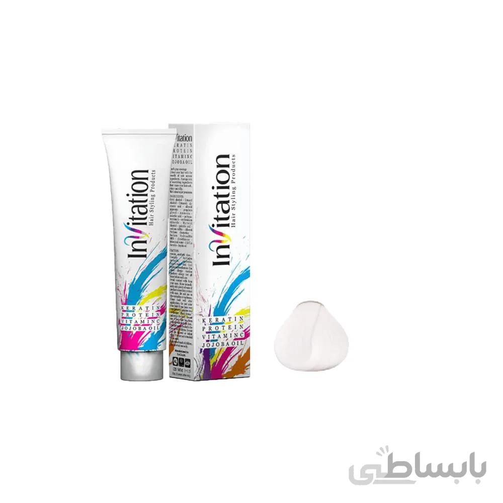 واریاسون مو اینویتیشن شماره 000 حجم 120 میلی لیتر بی رنگ کننده مو