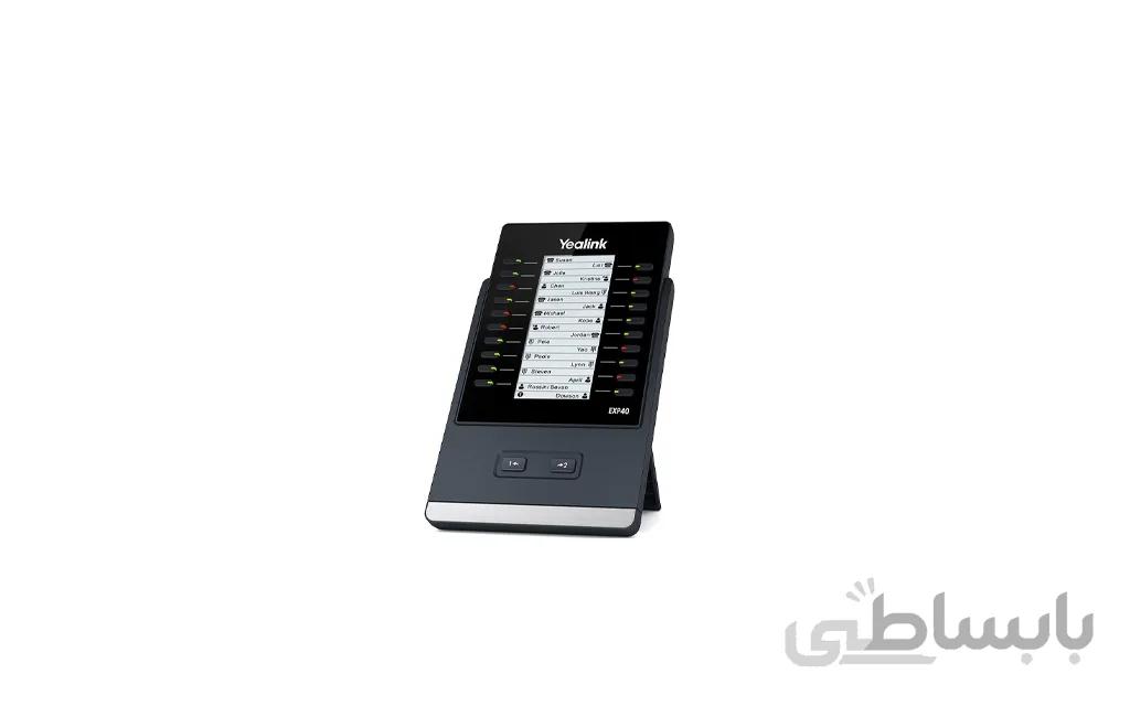 ماژول افزایش ظرفیت تلفن تحت شبکه یالینک مدل EXP40 ا Module to increase the capacity of the telephone under the Yalink network, model EXP40
