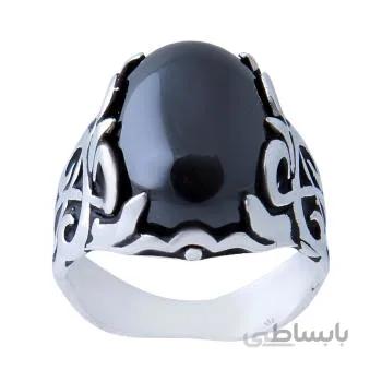 انگشتر نقره مردانه کد AM_607