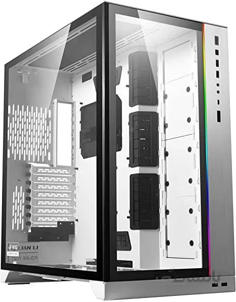 کیس لیان لی PC O11dw Dynamic WHITE ا Lian Li PC-O11DW 011 DYNAMIC tempered glass on the front Chassis body SECC ATX Mid Tower Gaming Computer Case White