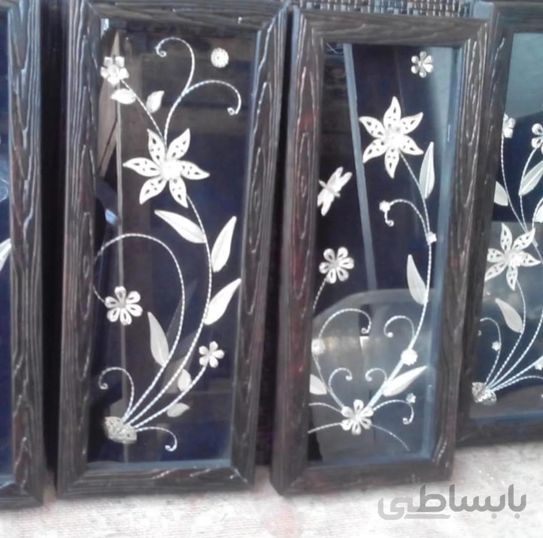 تابلو گل ملیله کد ۱۰۸۶۱