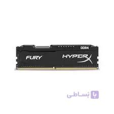 رم کامپیوتر کینگستون مدل HyperX Fury DDR4 2400MHz CL15 ظرفیت 8 گیگابایت