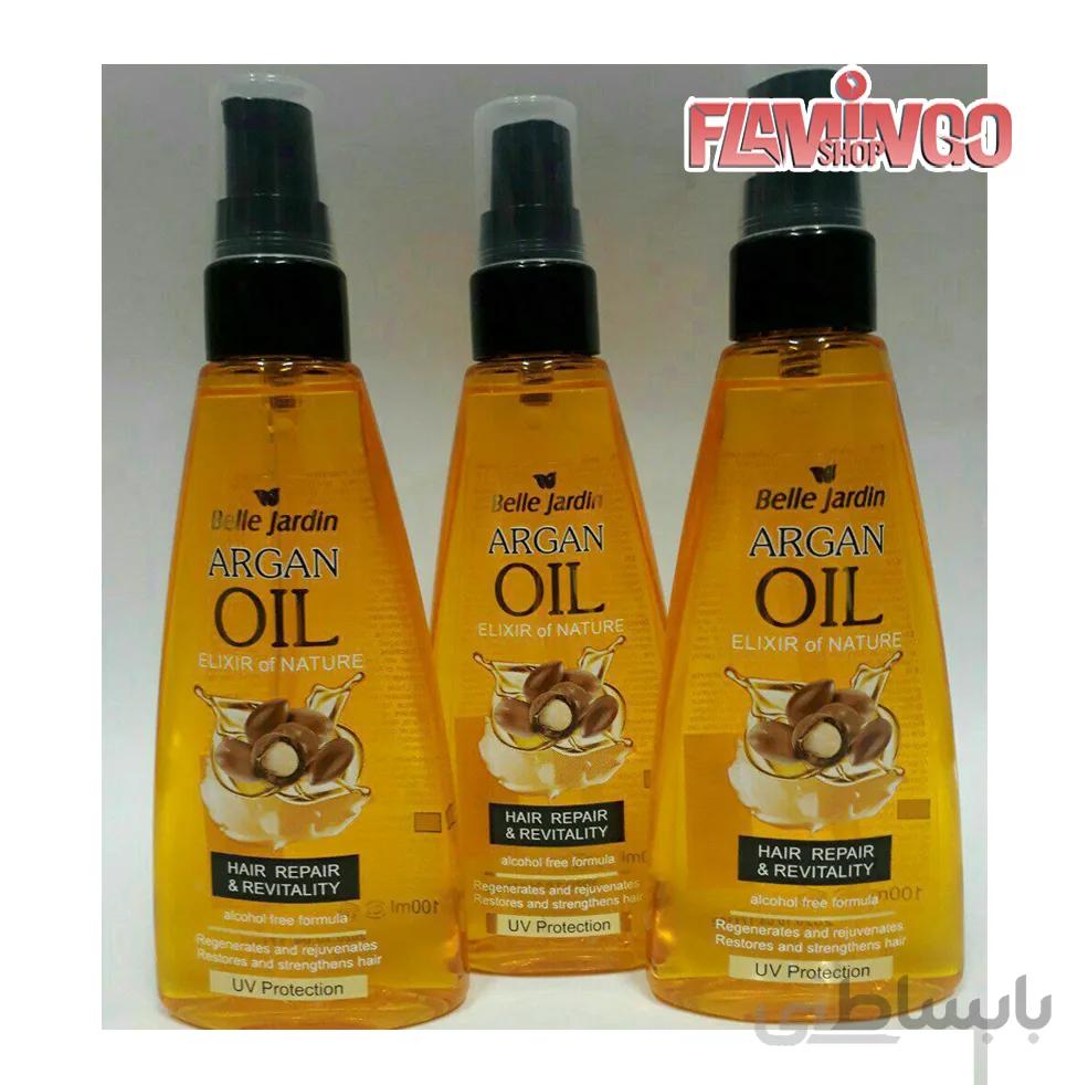 سرم ترمیم کننده مو روغن آرگان بل جاردین Belle Jardin Argan Oil