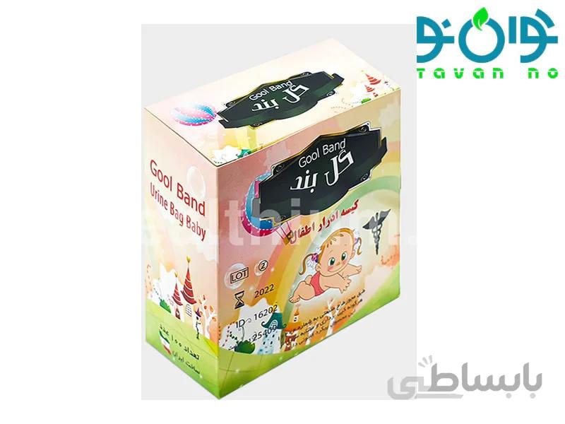 کیسه ادرار نوزاد دخترانه گل بند