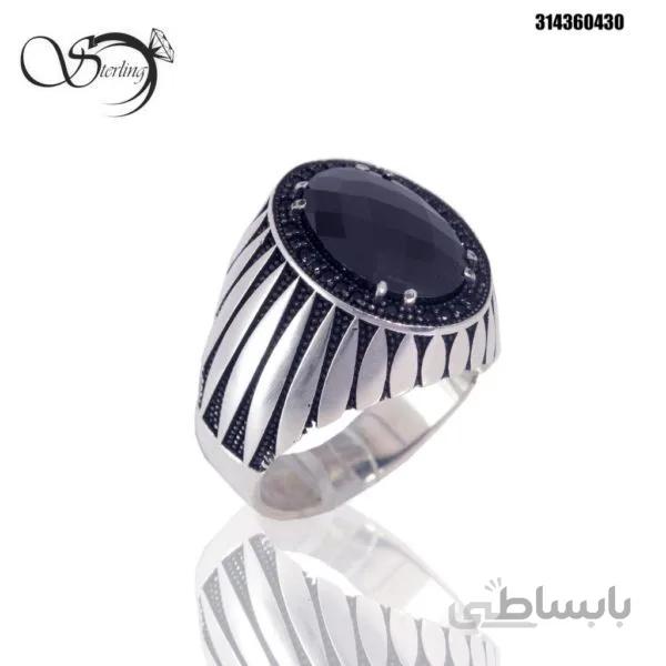 انگشتر نقره اسپرت اونیکس مردانه کد:۱۵۷۵
