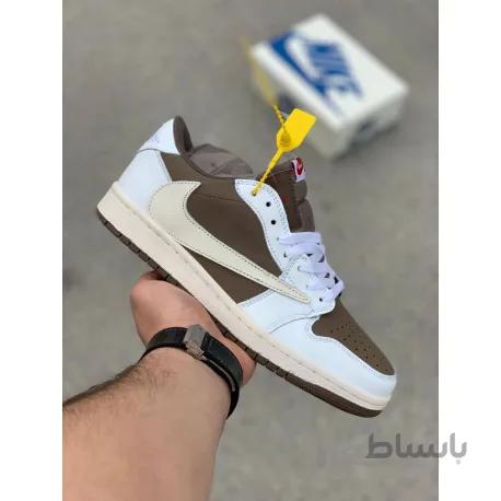 ست نایک جردن تراویس بدون ساق Travis Scott x fragment x Air Jordan 1 Low