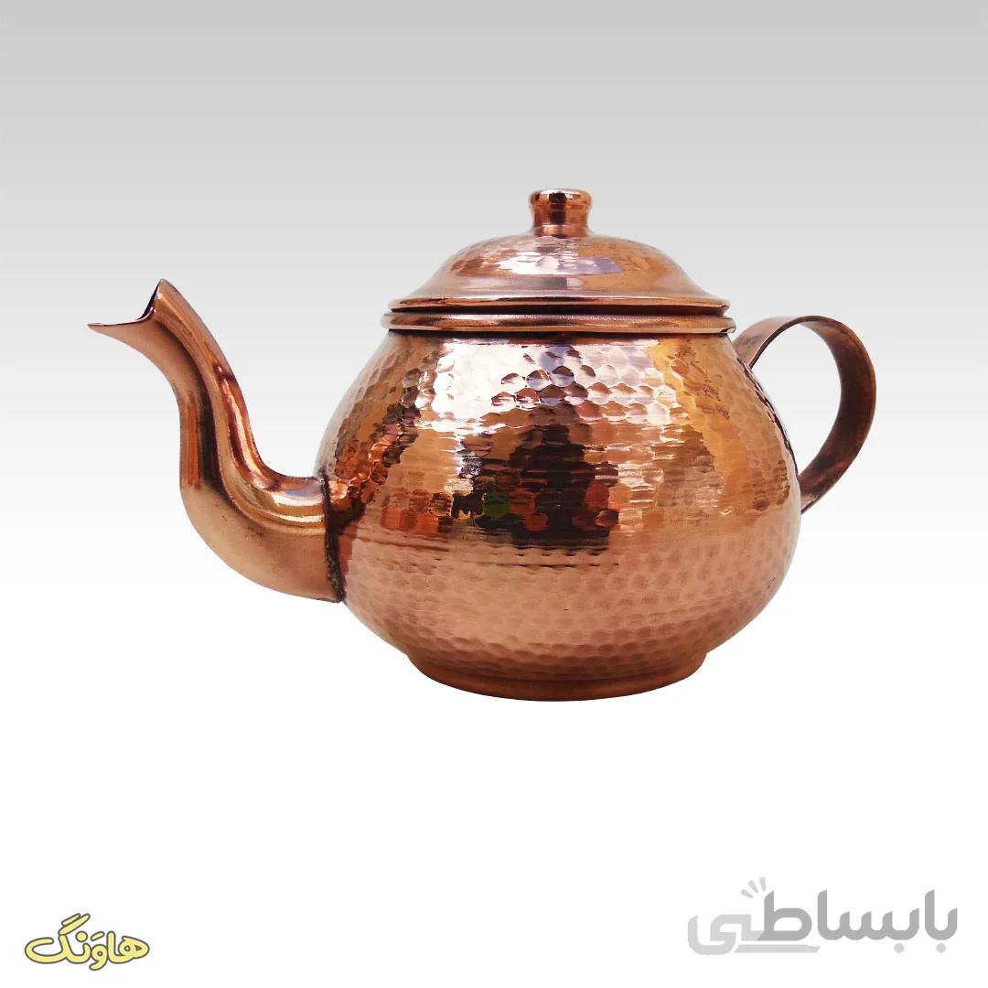 قوری مسی F004