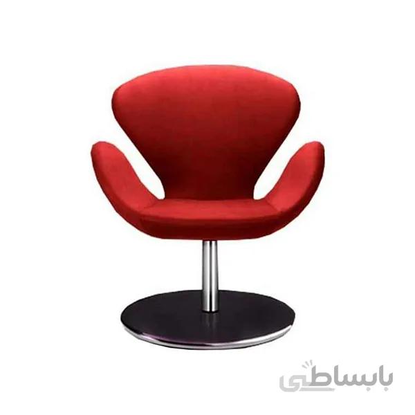 مبل تک نفره پایه دیسکی مدل PETAL هلگرقیمت بدون احتساب روکش