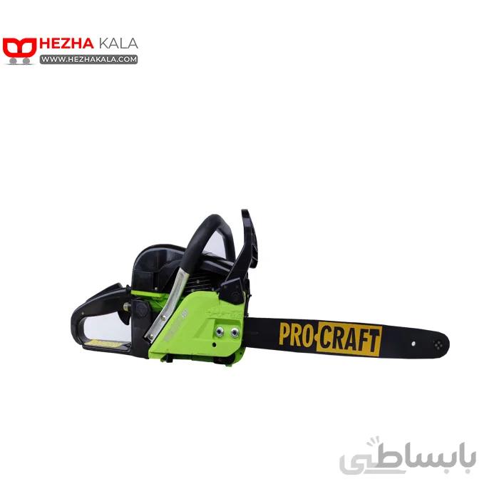 اره بنزینی زنجیری پروکرافت ۳۵۰۰ وات مدل K450 ا Gasoline saw procraft