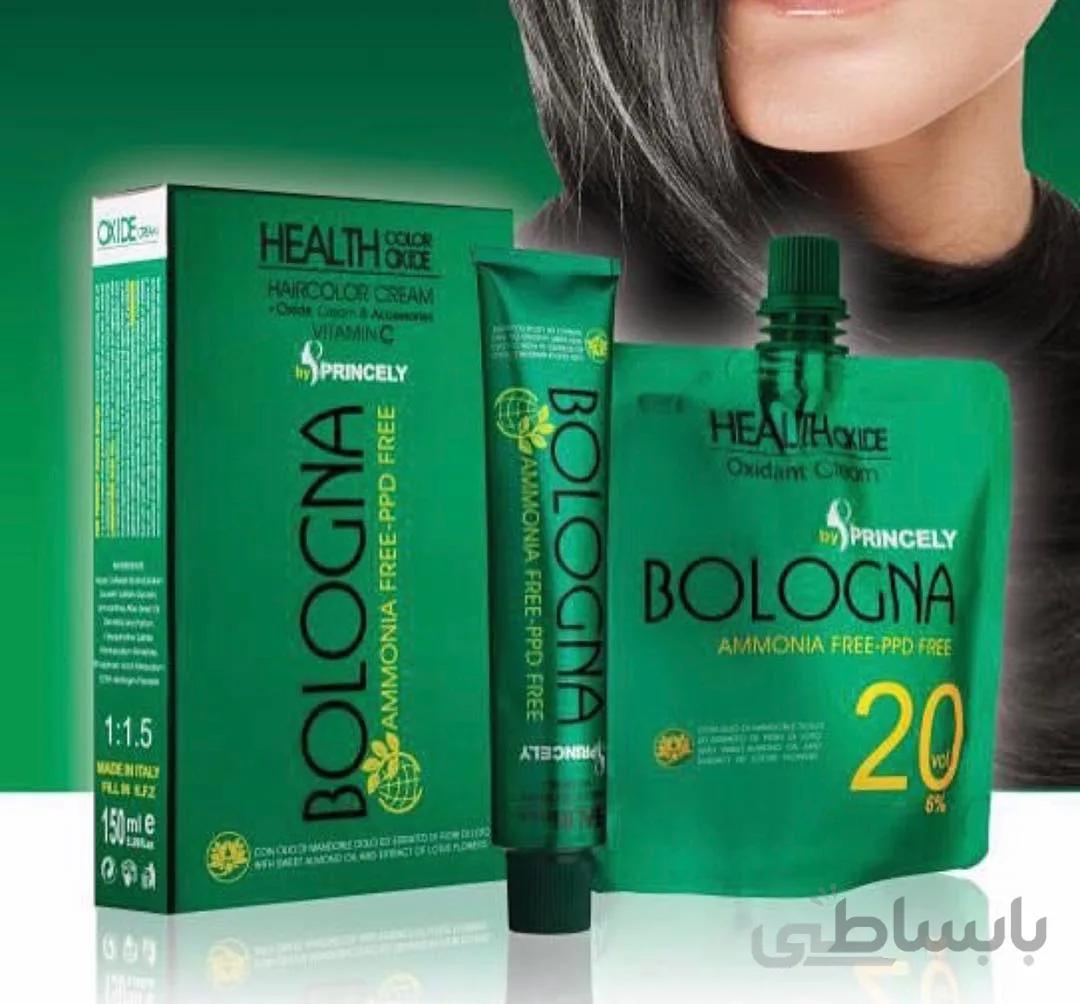 رنگ موی بدون آمونیاک بلونیا+اکسیدان (هدیه)