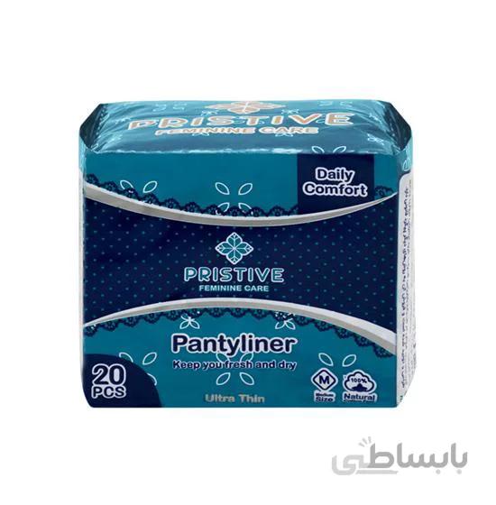 پد بهداشتی روزانه سایز متوسط پریستیو 20 عددی