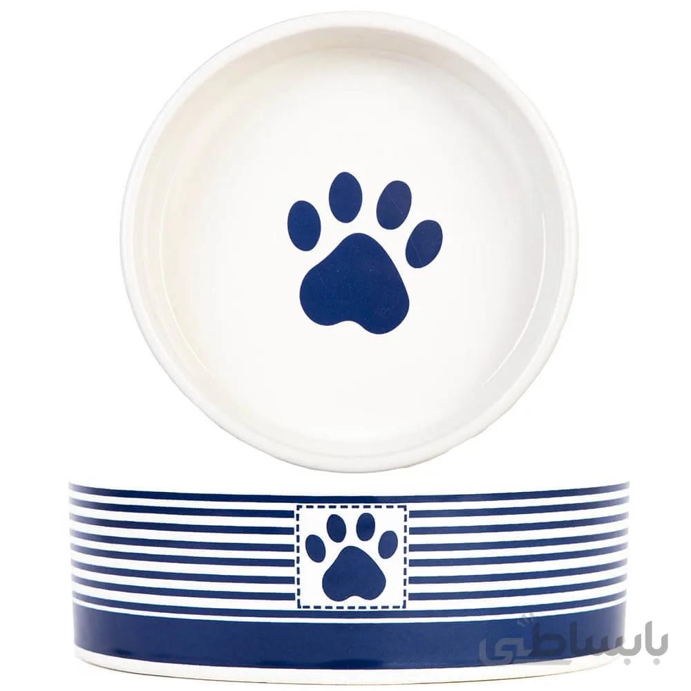 ظرف اب و غذای سرامیکی مخصوص سگ و گربه ا Water and Food Ceramic Bowl for Cats and Dogs Code003