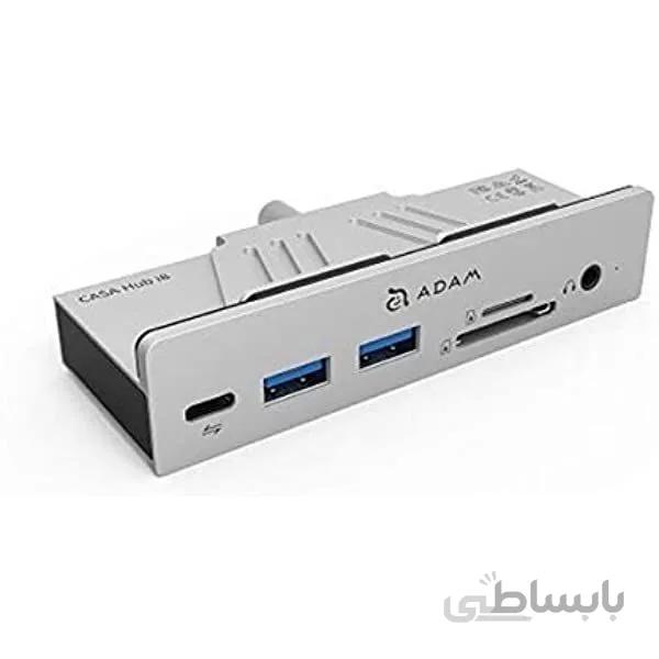 هاب 8 پورت USB-C مدل CASA i8 آدام المنتس