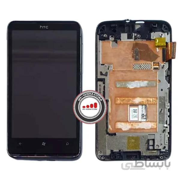 تاچ ال سی دی اچ تی سی با فریم روکاری LCD HTC HD7 T9292