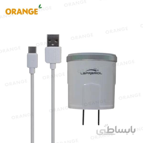 شارژر فست تایپ سی لاپرامول مدل LP-C16