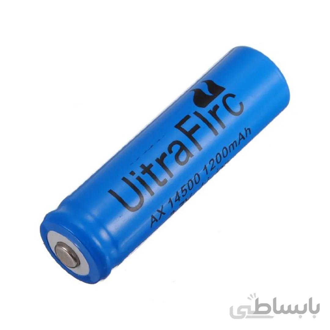 باتری لیتیوم یون 3.7 ولت 1200mAh سایز 14500 Uitra Flrc AX