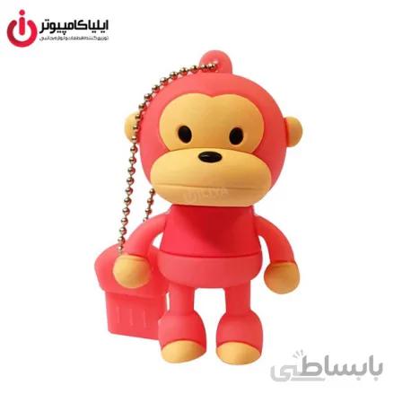 فلش مموری عروسکی کینگ فست مدل MO-14 طرح میمون ظرفیت 32 گیگابایت