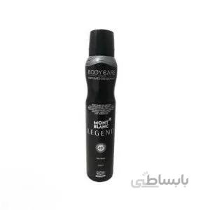اسپری بدن بادی کر مدل montblanc legend