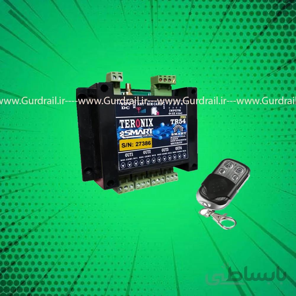 ترموستات هوشمند سیم کارتی 4 رله مدل TR44s ا TR44s مدل