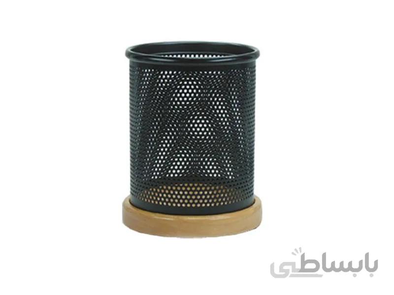 جاقلمی چوب فلز خودرنگ مشکی مدل WW-01