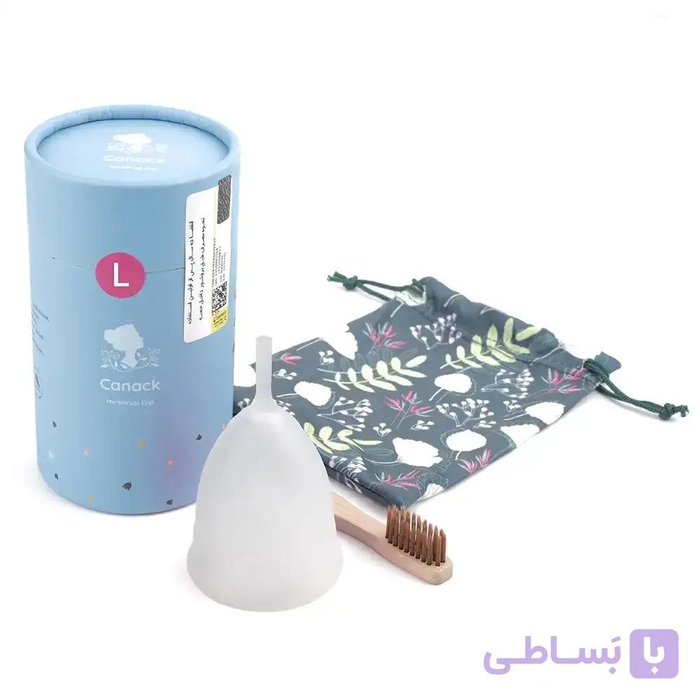 کاپ قاعدگی کاناک سایز لارج شفاف