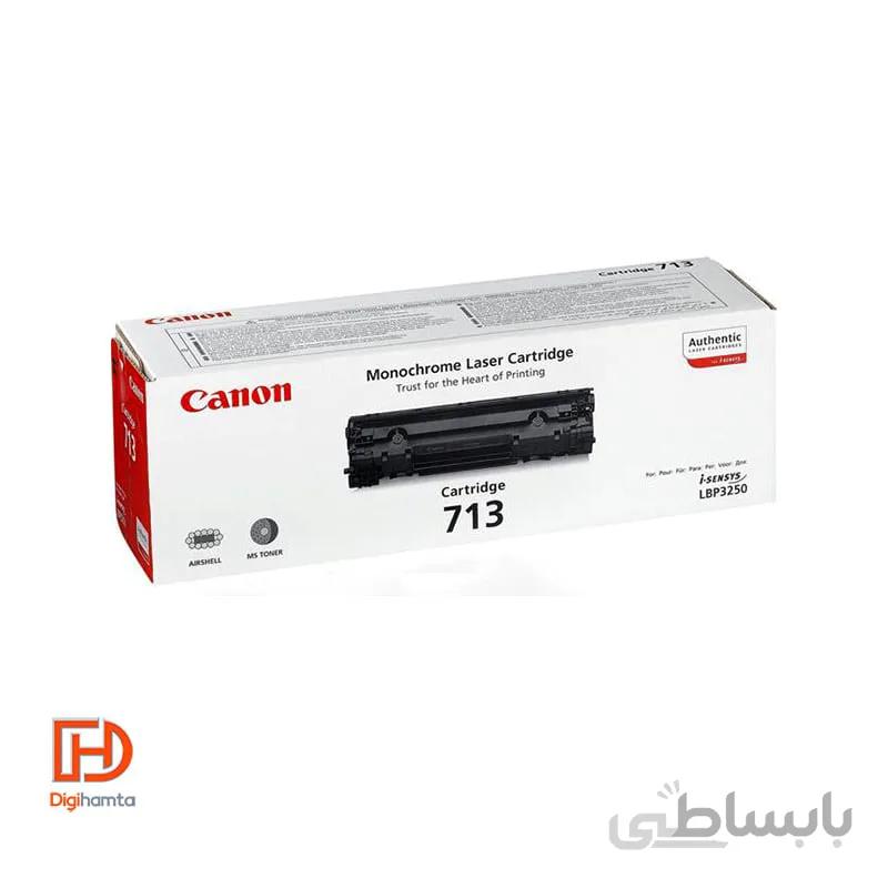 کارتریج تونر لیزری مشکی کانن مدل 713