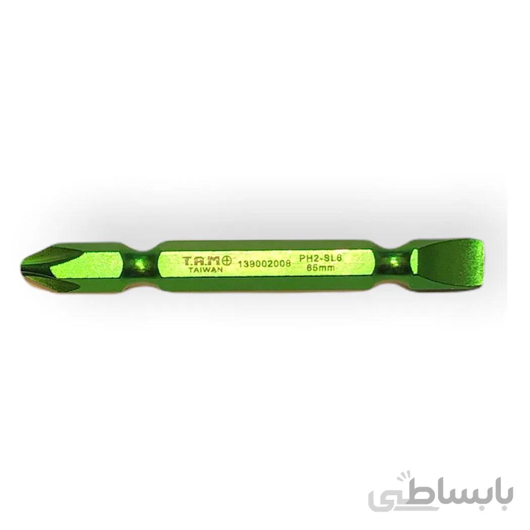 نوک پیچ گوشتی دو سر 65 میلی متر تایوان