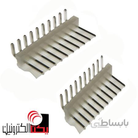 کانکتور پاور 10پین نری رایت بدون قفل(3.96 میلی متری )