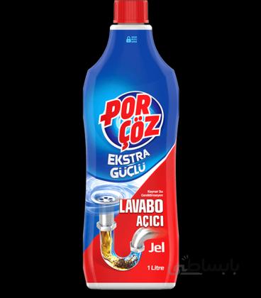 Porcoz مایع لوله باز کن فوق قوی 1 لیتری پورچوز