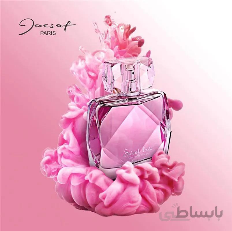 ادو پرفیوم زنانه ژک ساف مدل Sweet Love حجم 100 میلی لیتر ا Jacsaf Sweet Love Eau De Parfum For Women 100ml