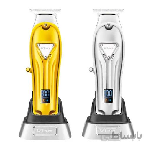 ماشین اصلاح سر و صورت حرفه ای وی جی آر VGR مدل 908