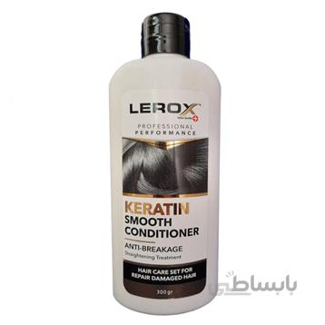 نرم کننده مو لروکس مدل Keratin حجم 300 میلی لیتر