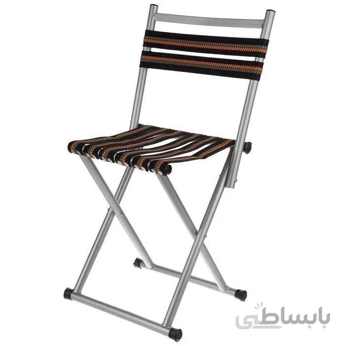 صندلی تاشو سفری پشت دار