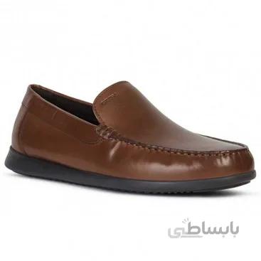 کفش چرم مردانه جی اوکس مدل Geox SILE 2 FIT کد u15cba-cogn